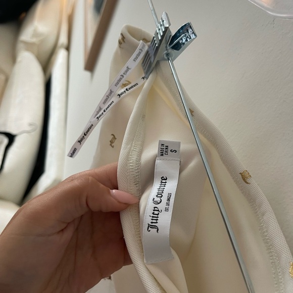 Juicy Couture White Gold Tube Top - Picture 4 of 4